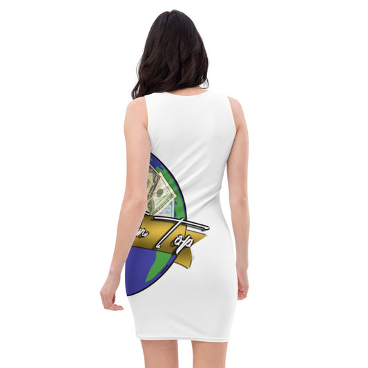 Dollars. On. Top Globe Edition Cut & Sew Dress