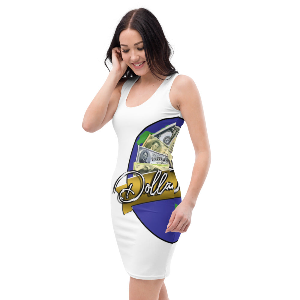 Dollars. On. Top Globe Edition Cut & Sew Dress