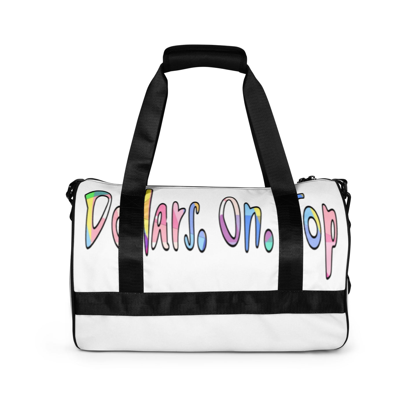 Dollars. On. Top All-Over Print Gym Bag