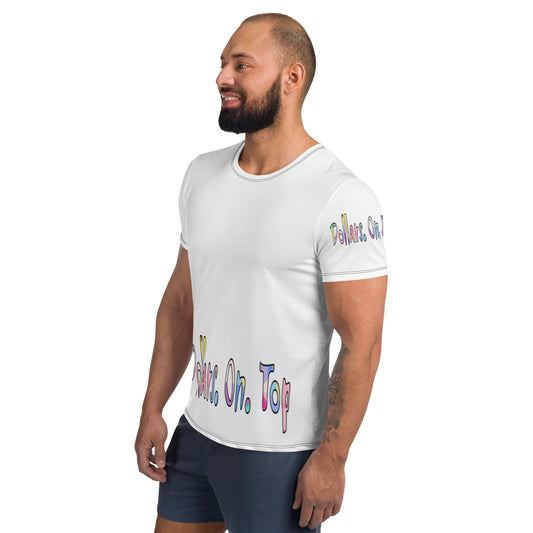 Dollars. On. Top All-Over Print Men's Athletic T-shirt