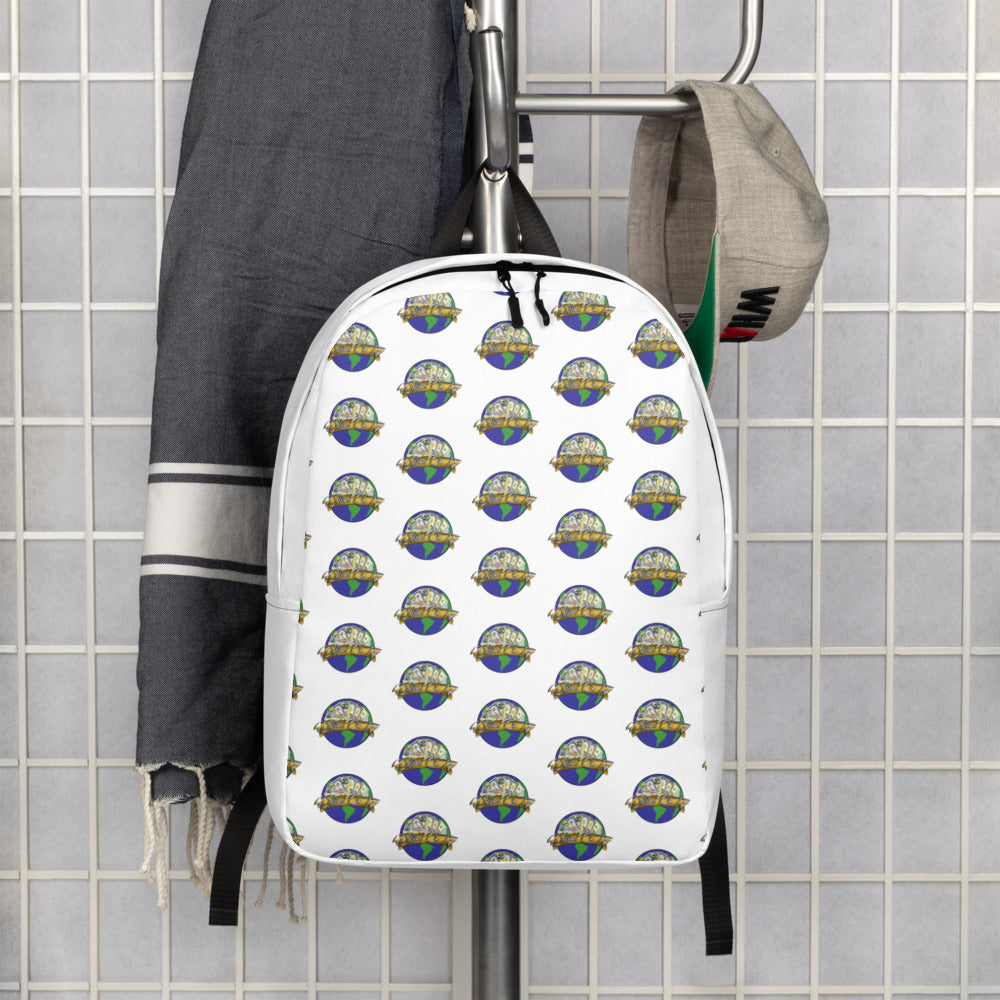 Dollars. On. Top Globe Minimalist Backpack