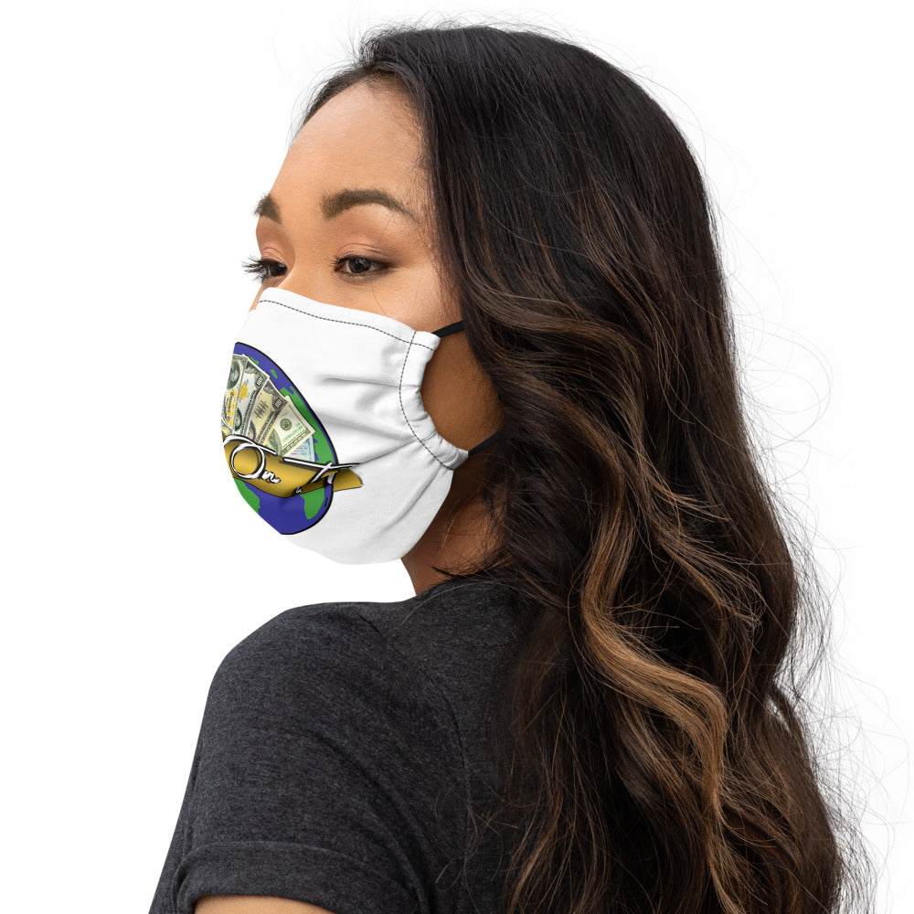 Dollars. On. Top Globe Reusable Premium Face Mask