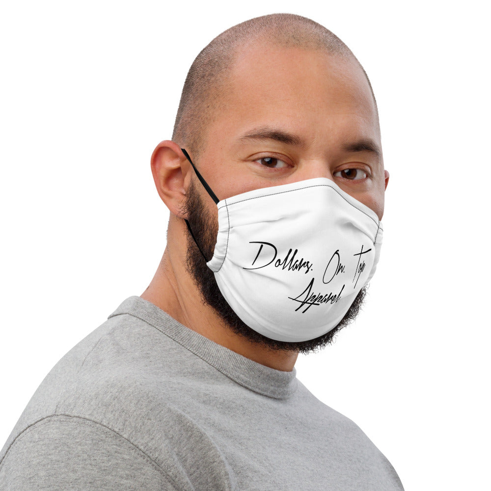 Dollars. On. Top Reusable Premium Face Mask