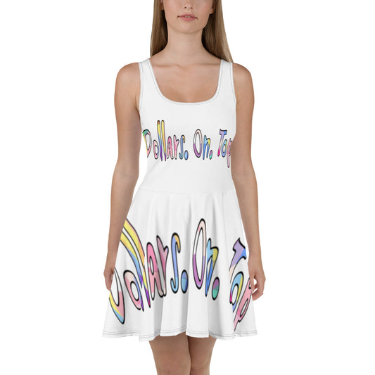 Dollars. On. Top Skater Dress