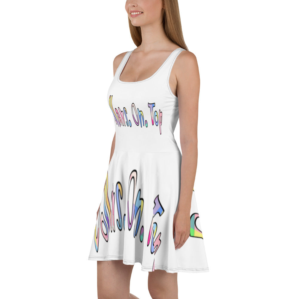 Dollars. On. Top Skater Dress