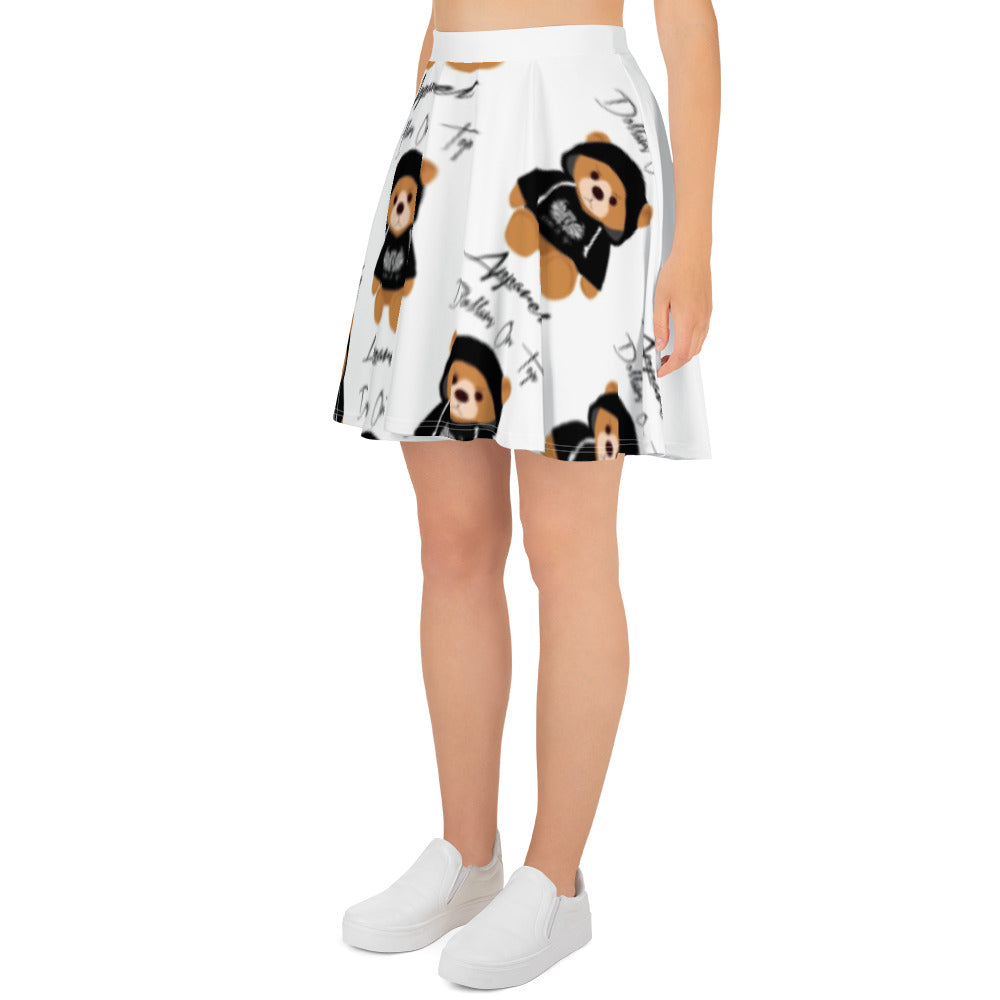 Dollars. On. Top Bear Edition Skater Skirt