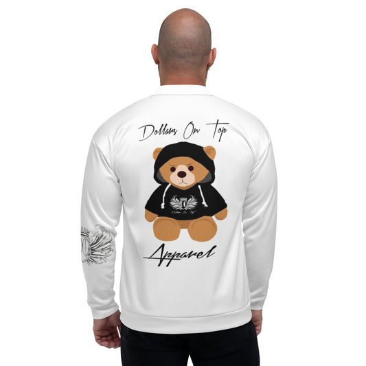 Dollars. On. Top Bear Unisex Bomber Jacket