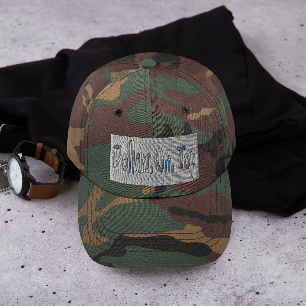 Dollars. On. Top Dad Hat