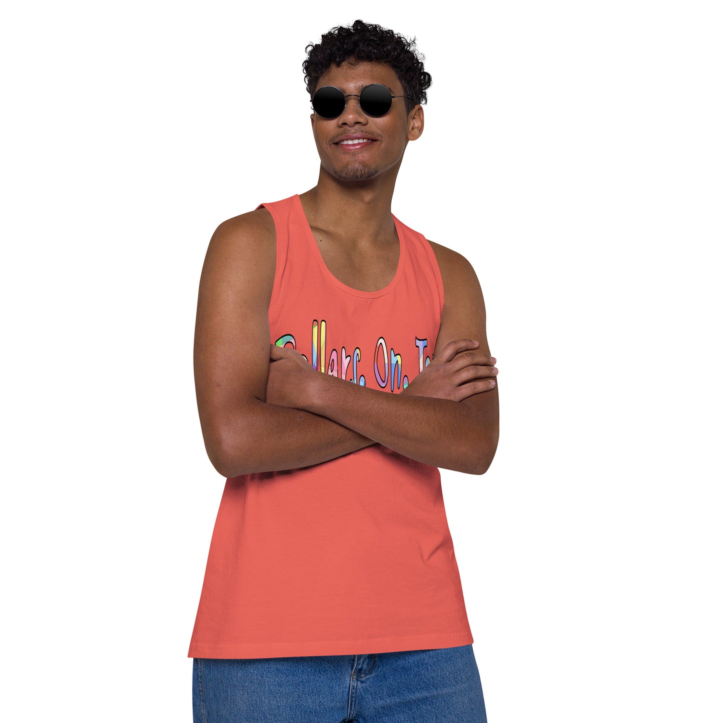 Dollars. On. Top Men’s Premium Tank Top