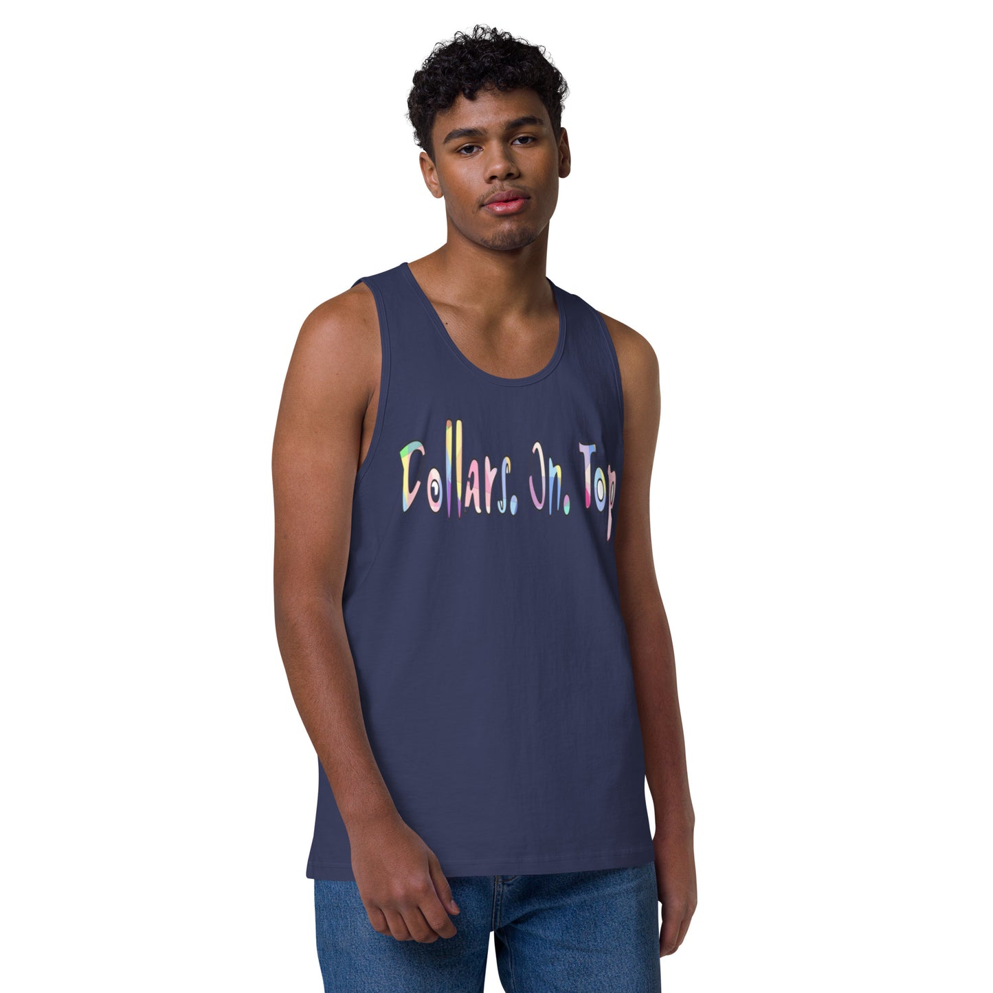 Dollars. On. Top Men’s Premium Tank Top
