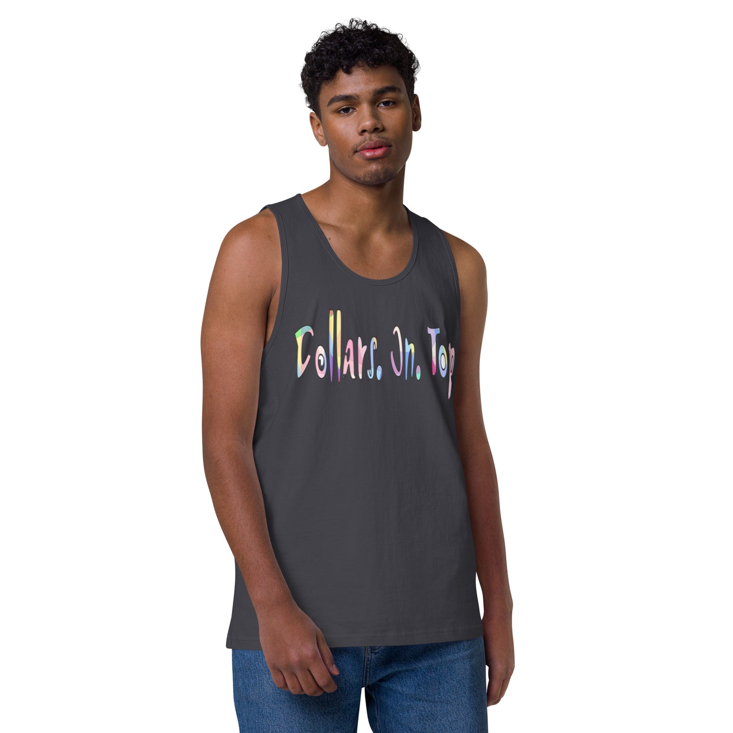 Dollars. On. Top Men’s Premium Tank Top