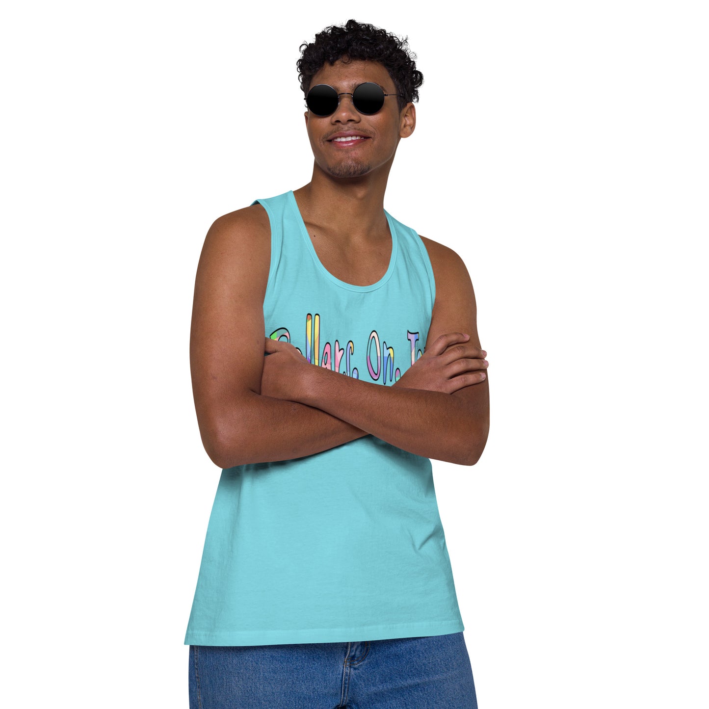 Dollars. On. Top Men’s Premium Tank Top
