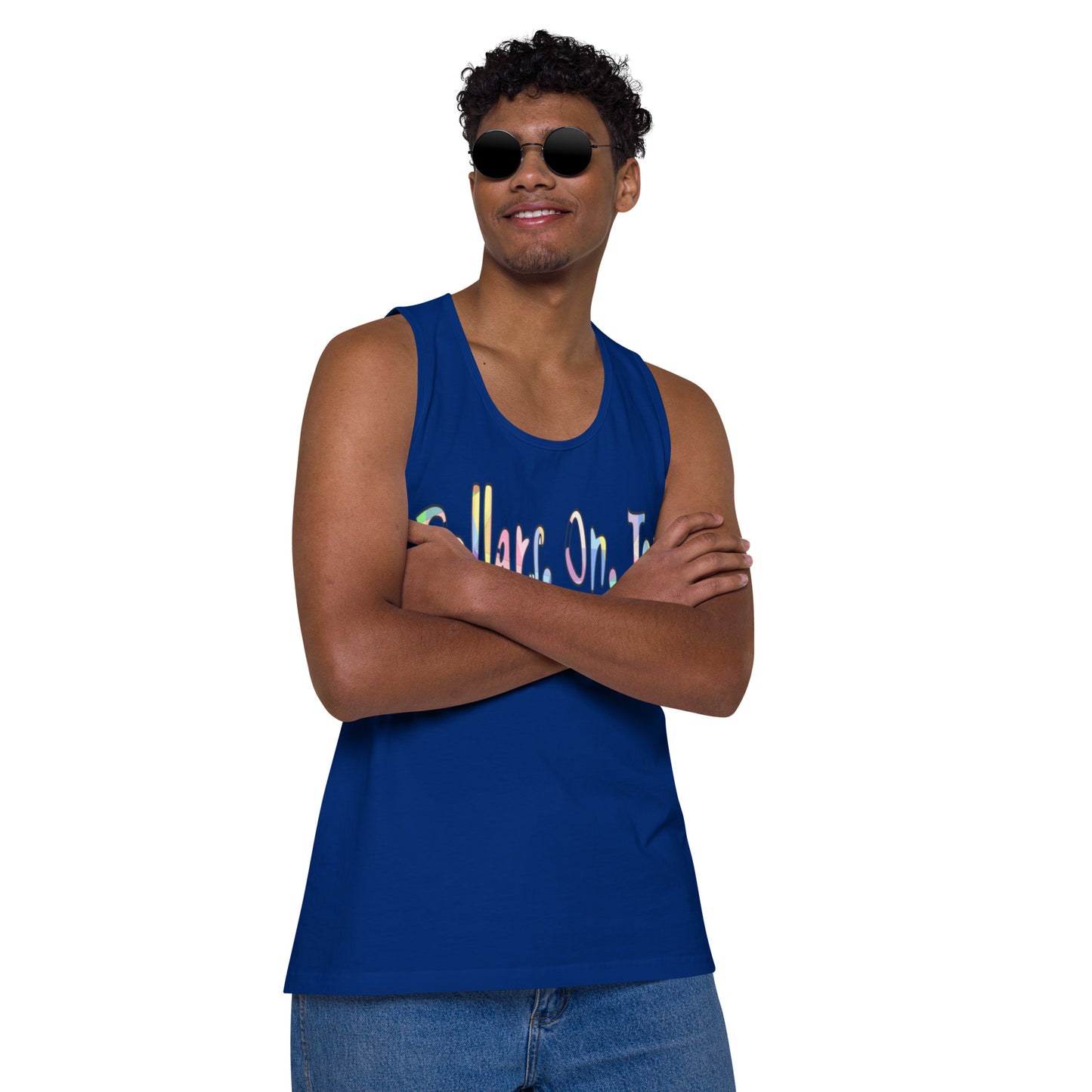 Dollars. On. Top Men’s Premium Tank Top