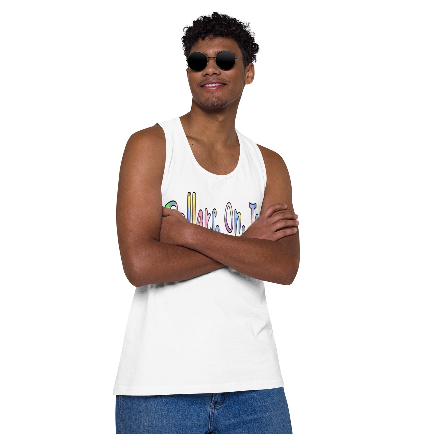 Dollars. On. Top Men’s Premium Tank Top