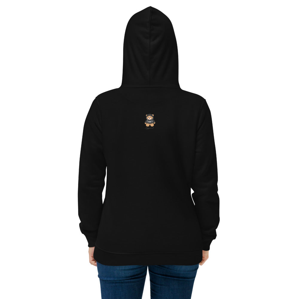 Dollars. On. Top Bear Edition Women's Eco Fitted Hoodie