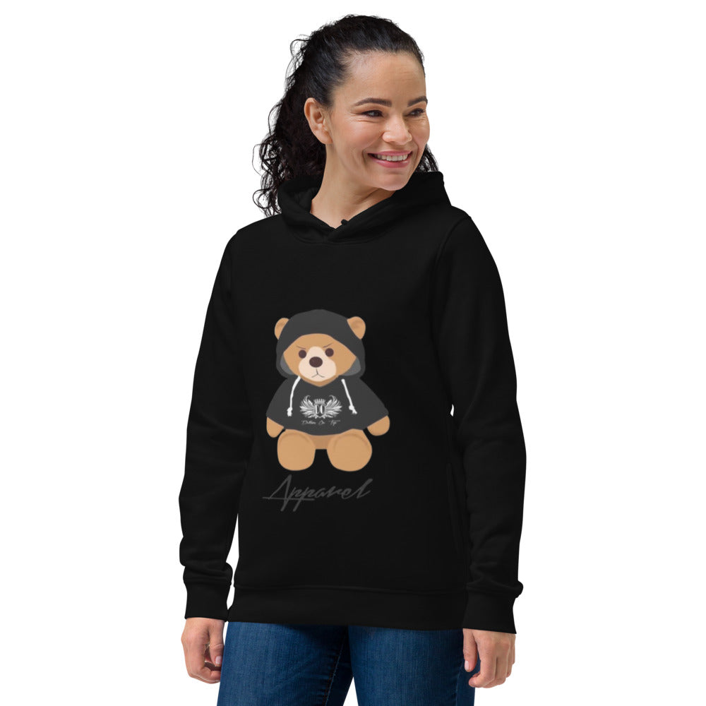 Dollars. On. Top Bear Edition Women's Eco Fitted Hoodie