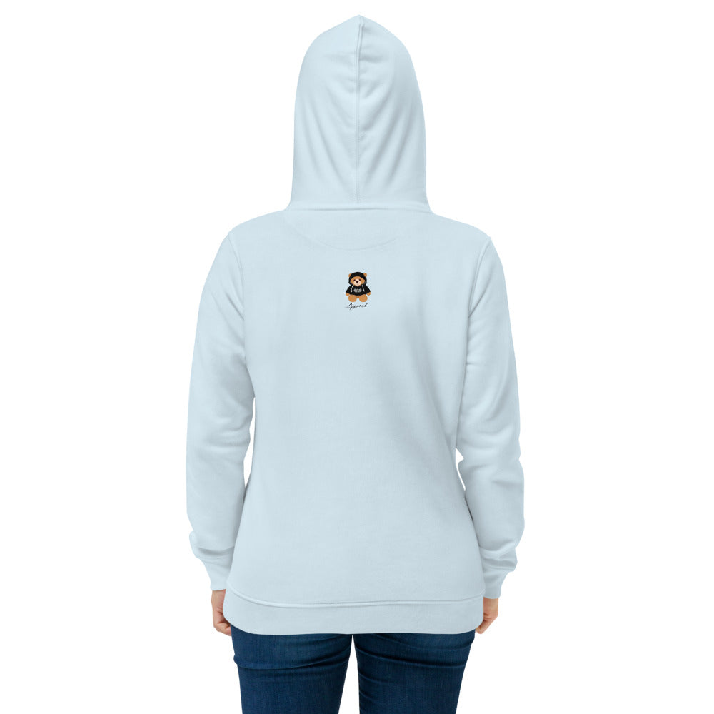 Dollars. On. Top Bear Edition Women's Eco Fitted Hoodie