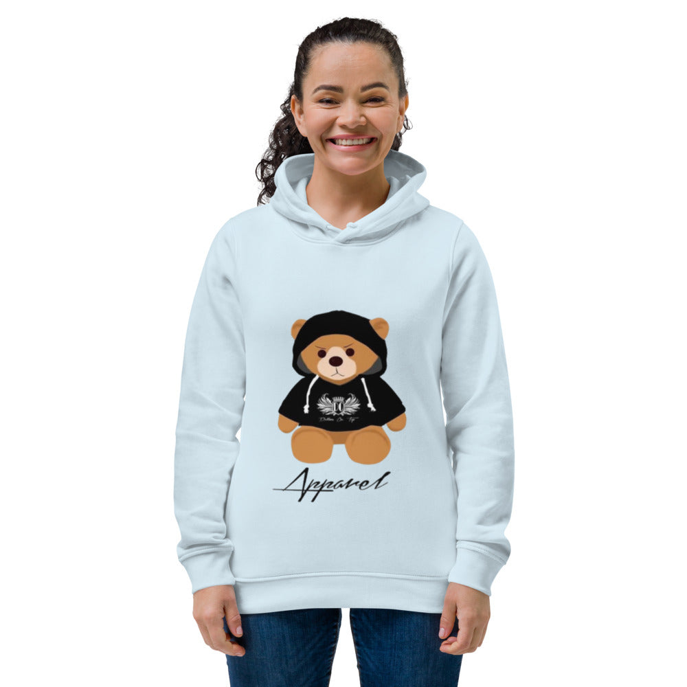 Dollars. On. Top Bear Edition Women's Eco Fitted Hoodie