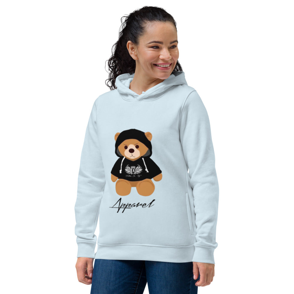 Dollars. On. Top Bear Edition Women's Eco Fitted Hoodie