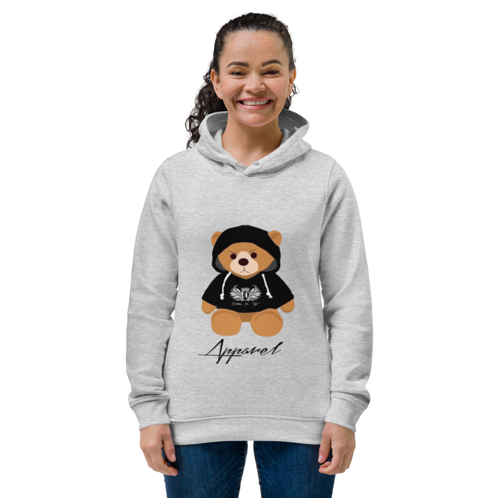 Dollars. On. Top Bear Edition Women's Eco Fitted Hoodie
