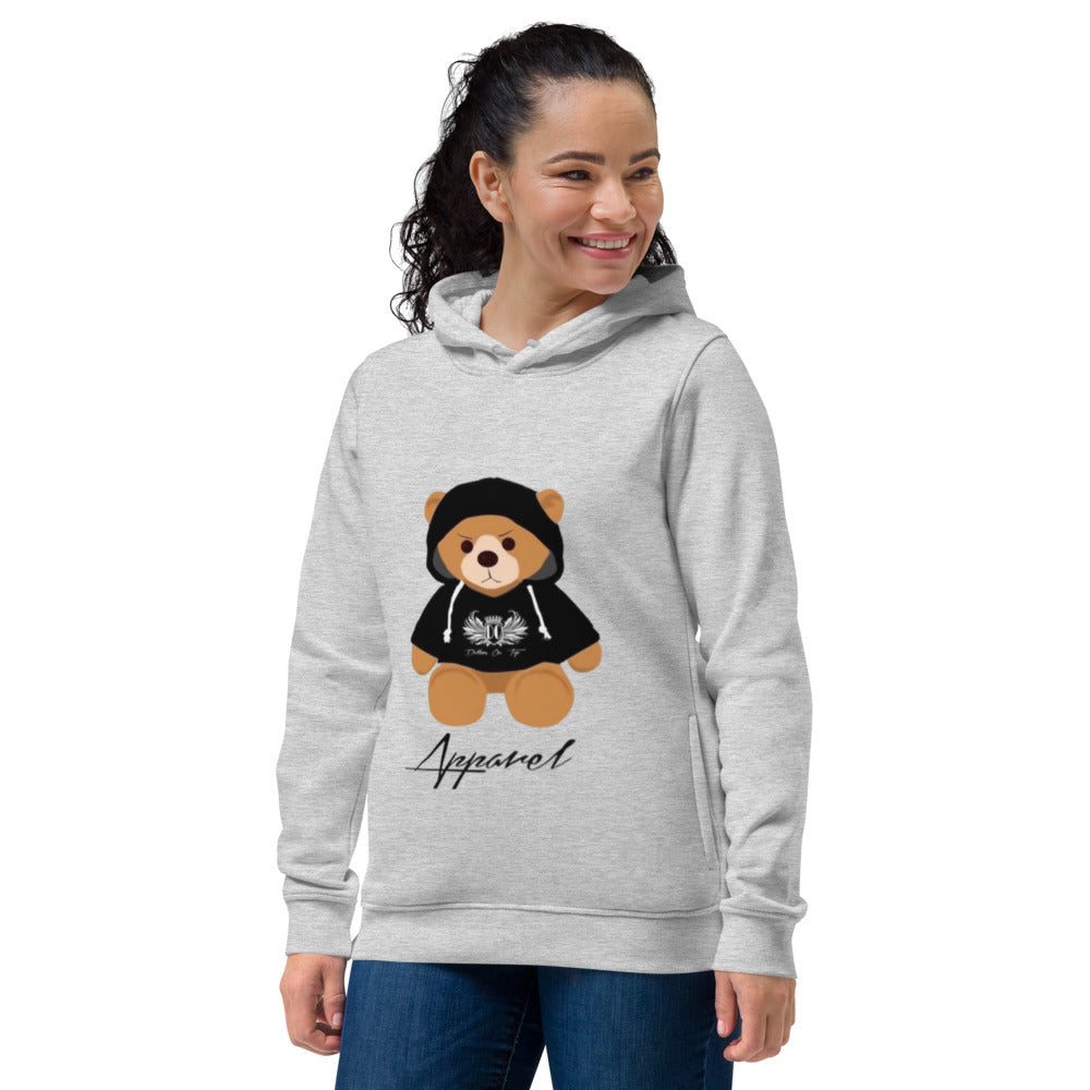 Dollars. On. Top Bear Edition Women's Eco Fitted Hoodie