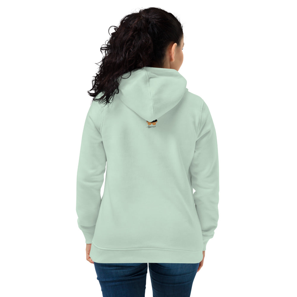 Dollars. On. Top Bear Edition Women's Eco Fitted Hoodie
