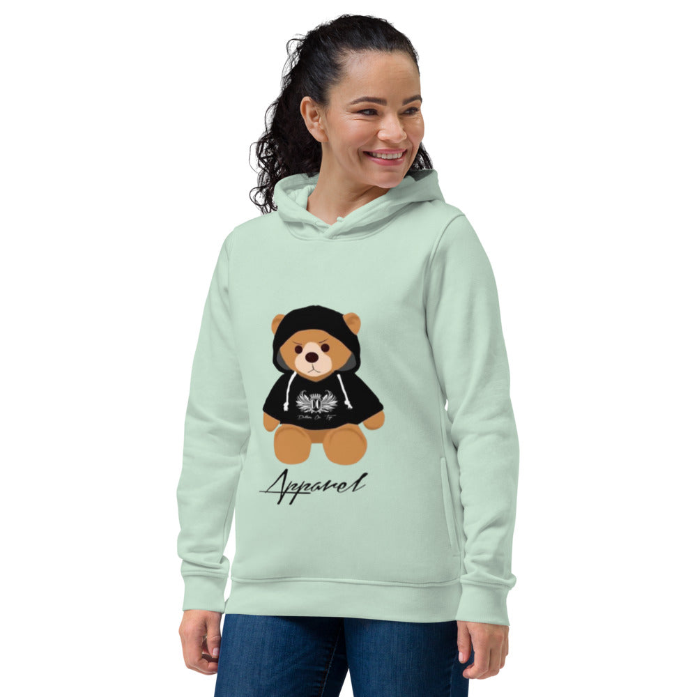 Dollars. On. Top Bear Edition Women's Eco Fitted Hoodie