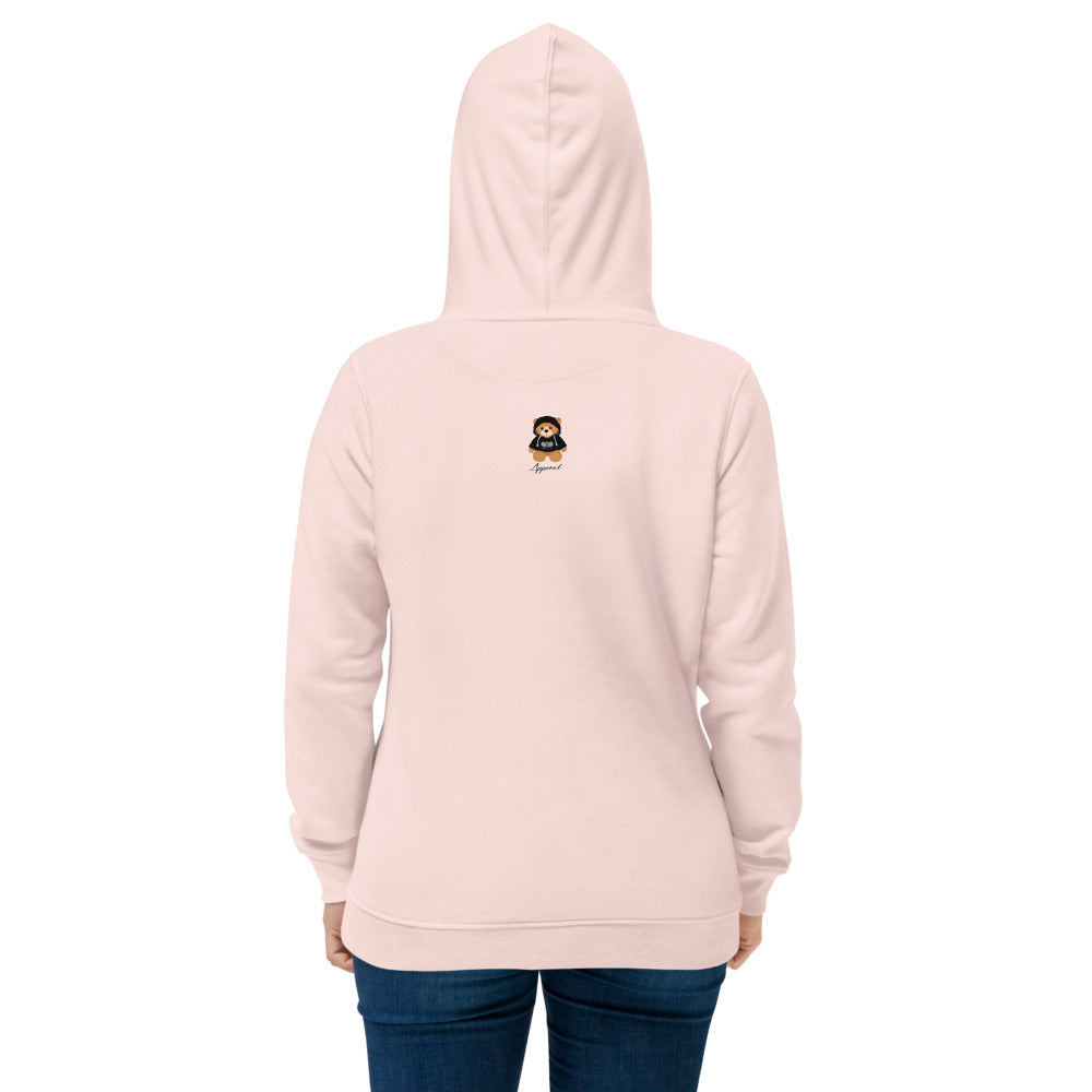 Dollars. On. Top Bear Edition Women's Eco Fitted Hoodie