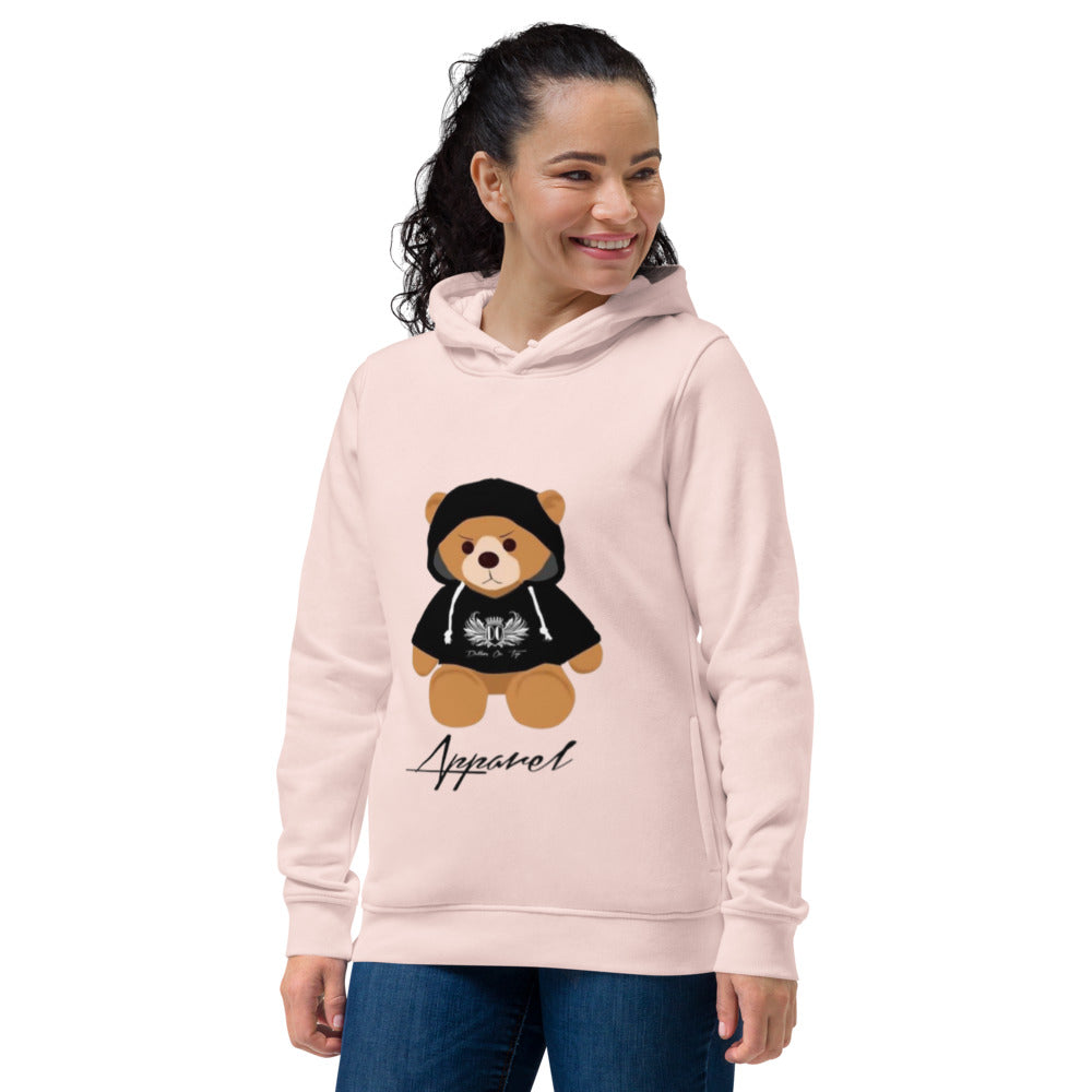 Dollars. On. Top Bear Edition Women's Eco Fitted Hoodie