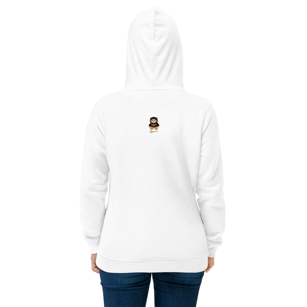 Dollars. On. Top Bear Edition Women's Eco Fitted Hoodie