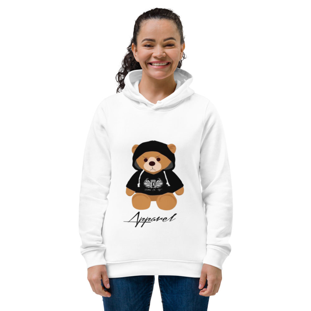 Dollars. On. Top Bear Edition Women's Eco Fitted Hoodie