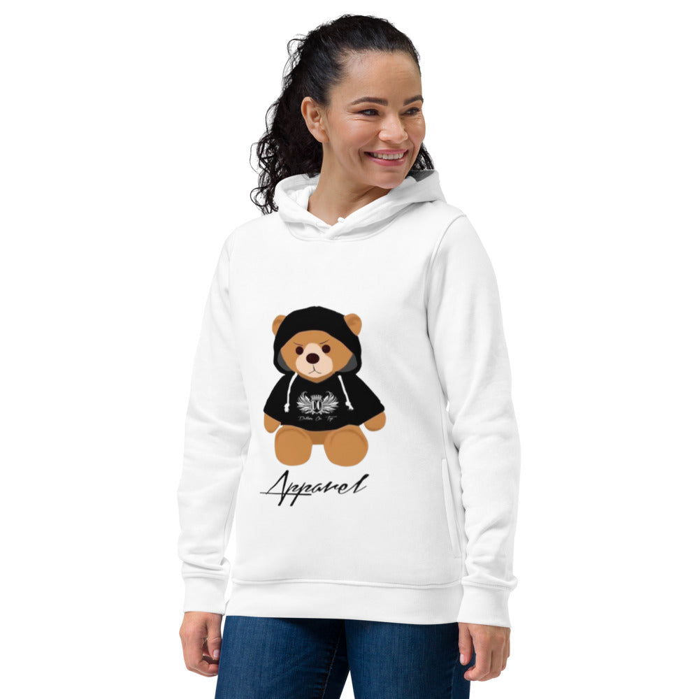 Dollars. On. Top Bear Edition Women's Eco Fitted Hoodie