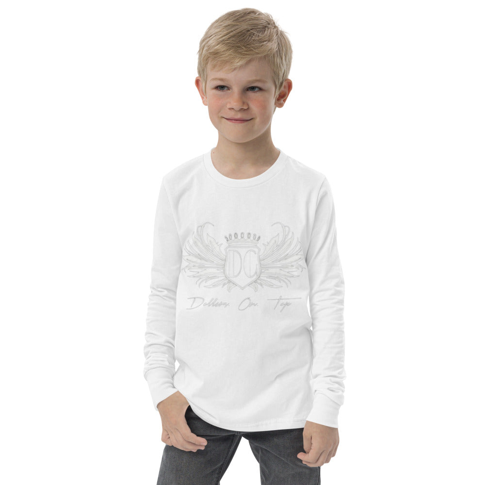 Dollars. On. Top Wings Edition Youth long Sleeve Tee