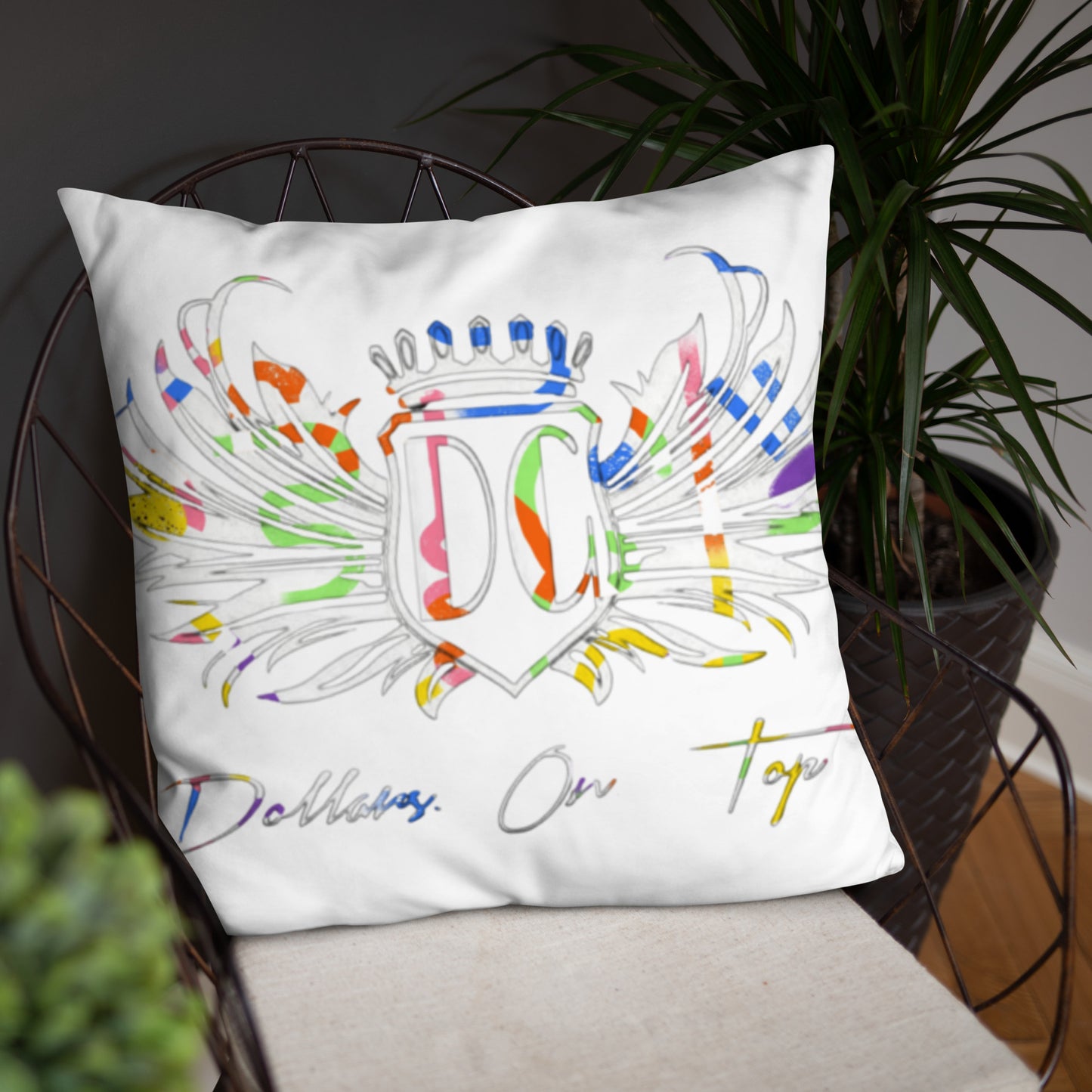 Dollars. On. Top Basic Pillow