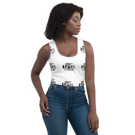 Dollars. On. Top GOAT Crop Top