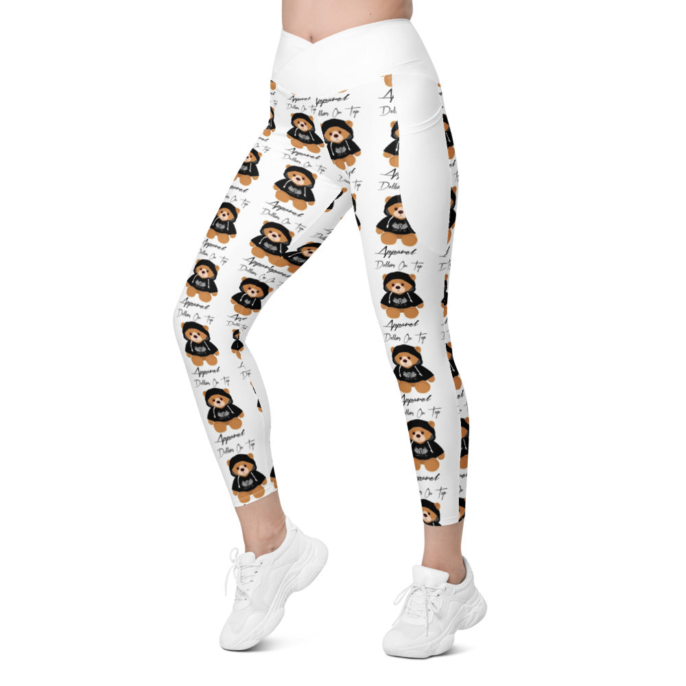 Dollars. On. Top Bear Edition Crossover Leggings with Pockets