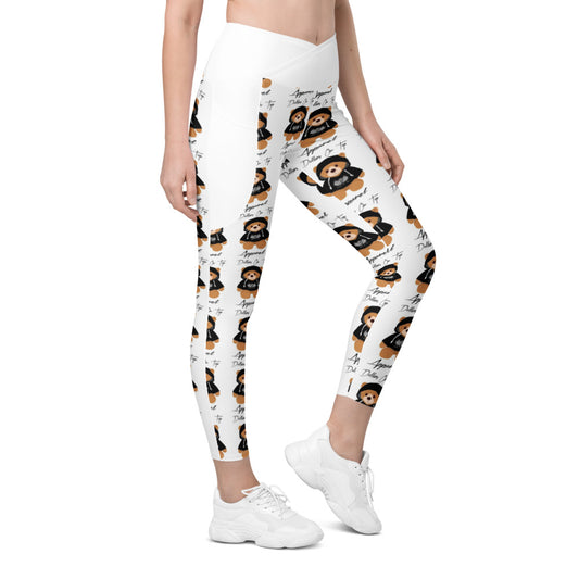 Dollars. On. Top Bear Edition Crossover Leggings with Pockets
