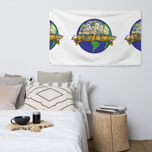 Dollars. On. Top Globe Edition Flag