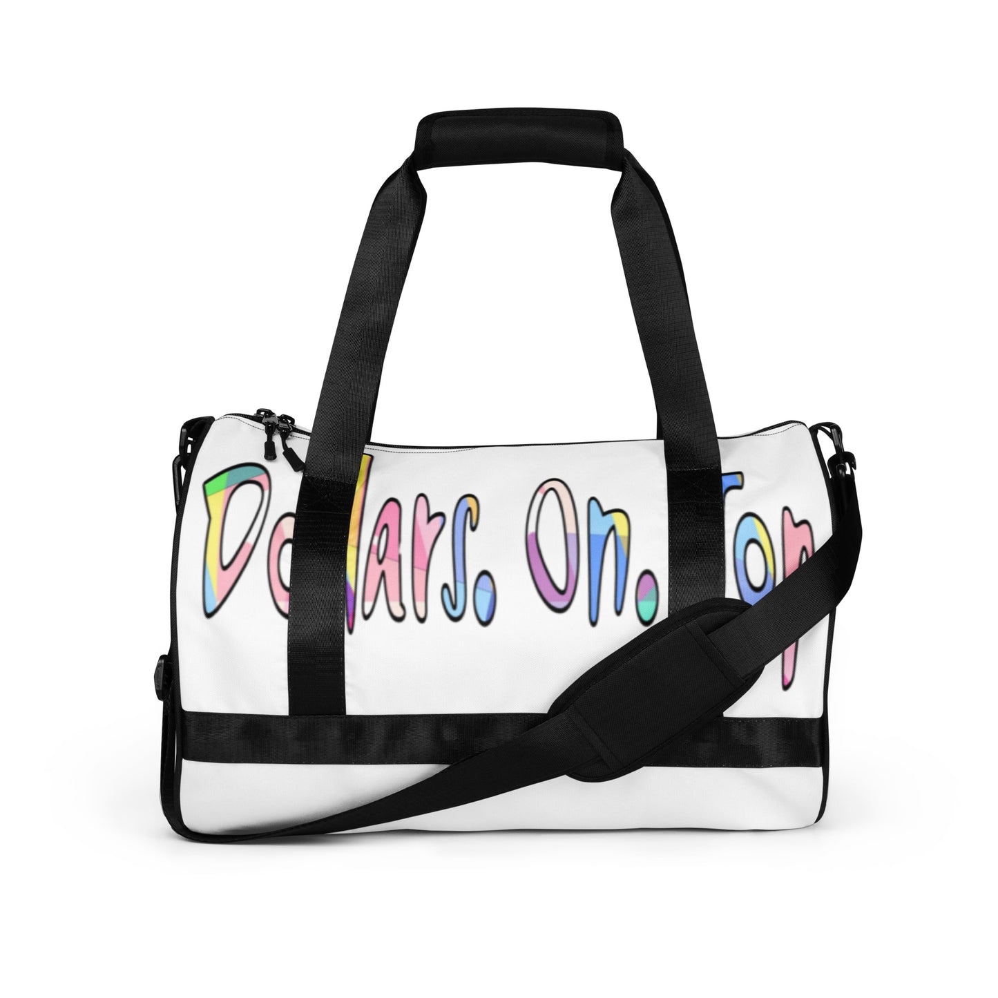 Dollars. On. Top All-Over Print Gym Bag