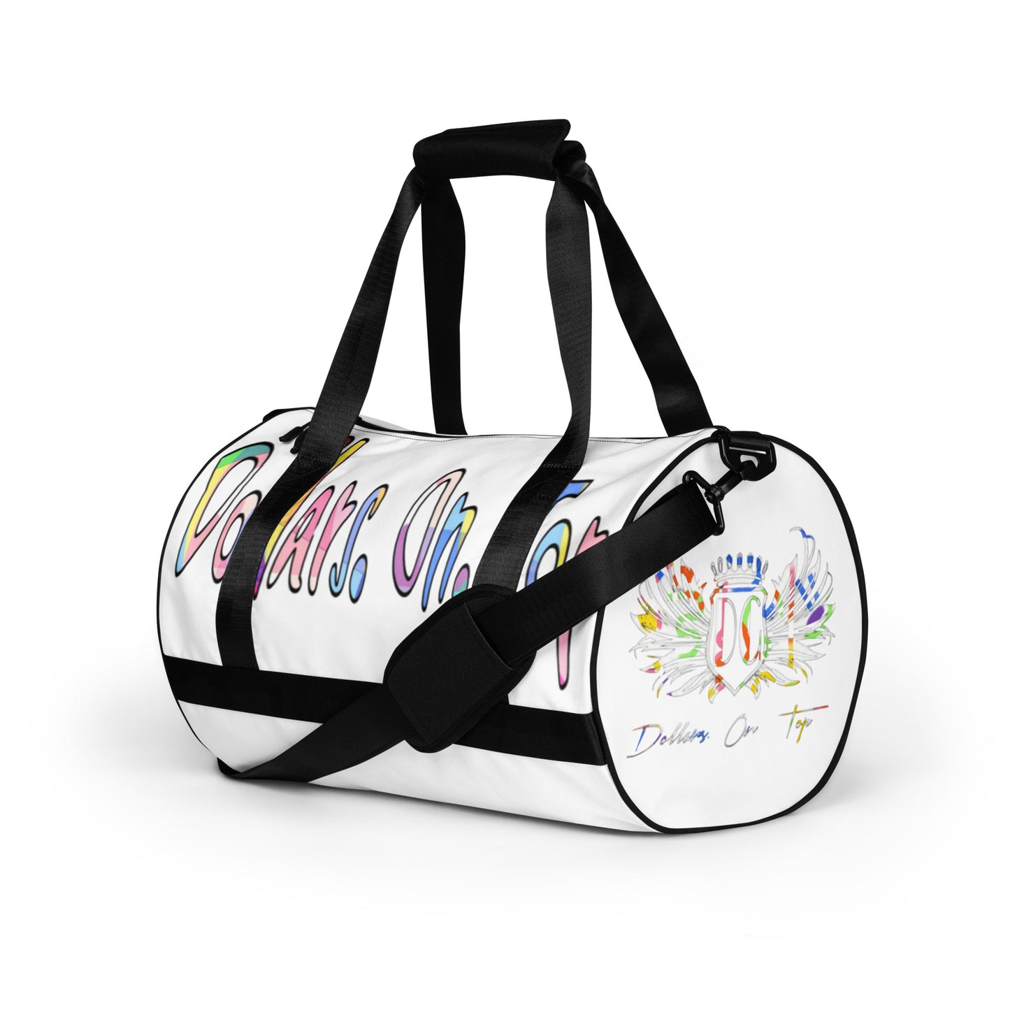 Dollars. On. Top All-Over Print Gym Bag
