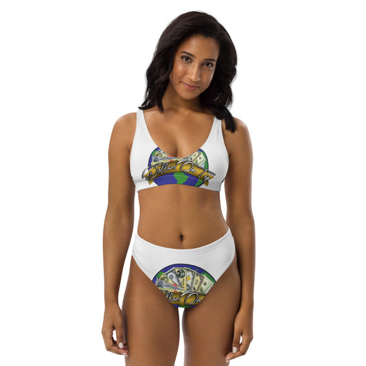 Dollars. On. Top Recycled High-Waisted Bikini