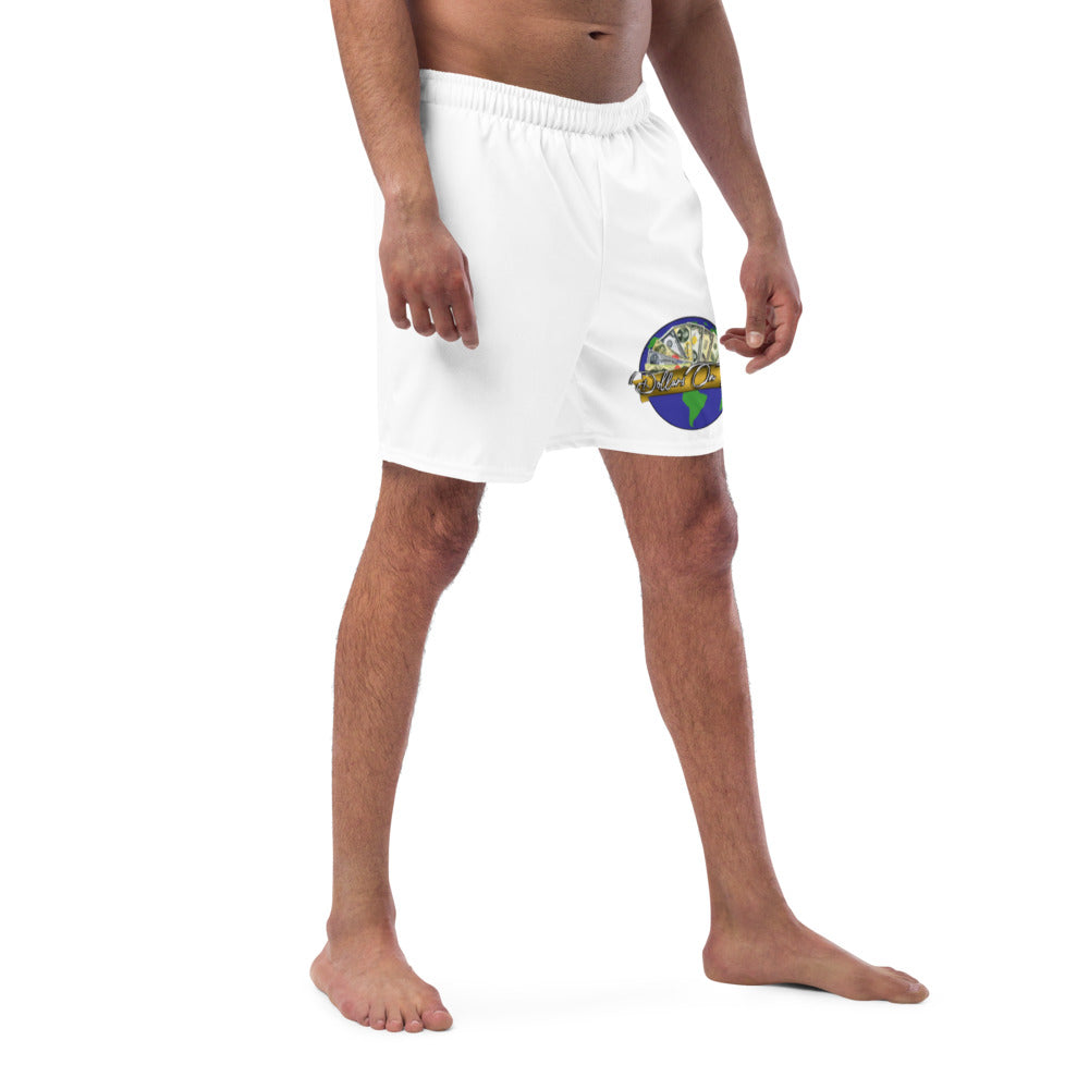 Dollars. On. Top Globe Edition Men's Swim Trunks