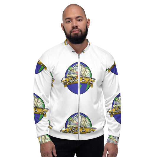 Dollars. On. Top Globe Edition Unisex Bomber Jacket