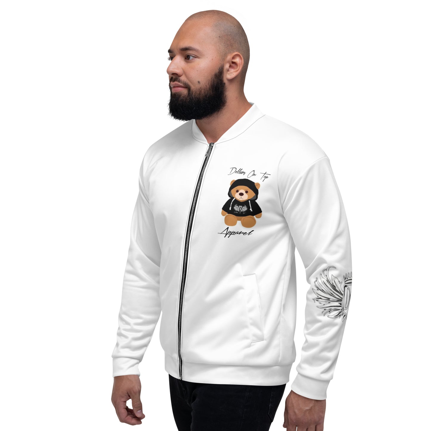 Dollars. On. Top Bear Unisex Bomber Jacket