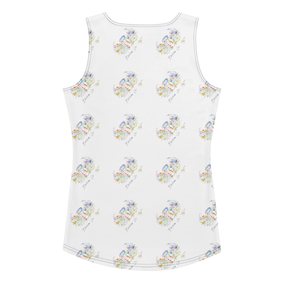 Dollars. On. Top Sublimation Cut & Sew Tank Top