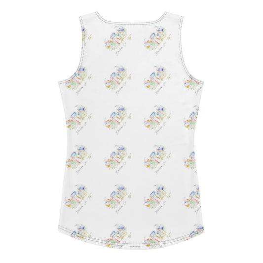 Dollars. On. Top Sublimation Cut & Sew Tank Top