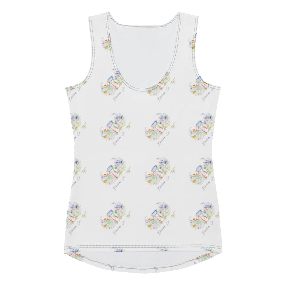 Dollars. On. Top Sublimation Cut & Sew Tank Top