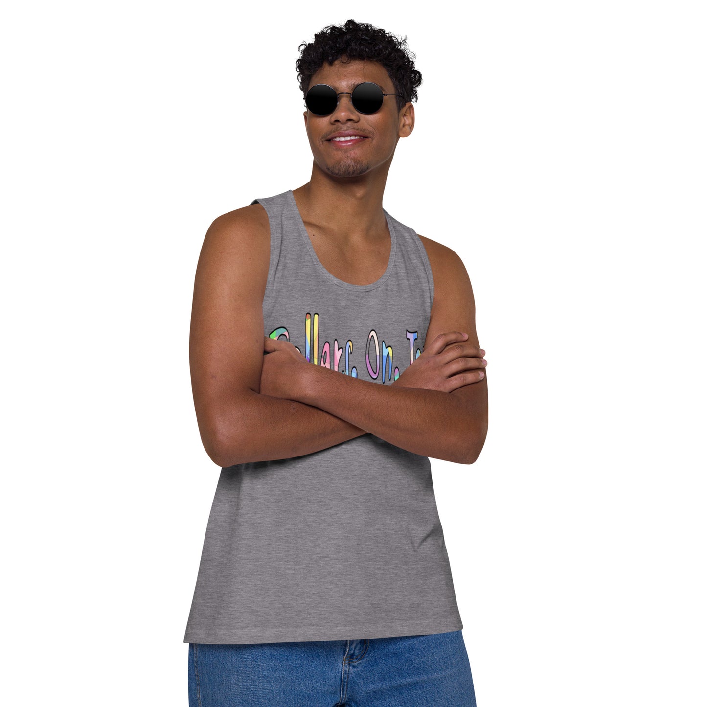 Dollars. On. Top Men’s Premium Tank Top