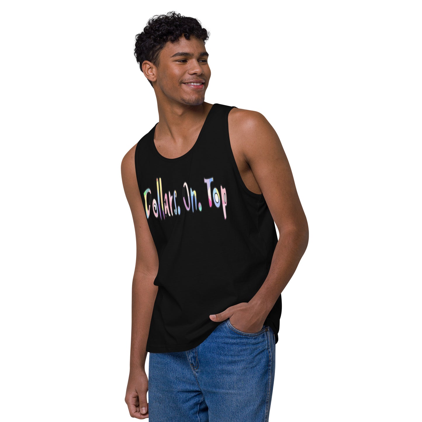 Dollars. On. Top Men’s Premium Tank Top