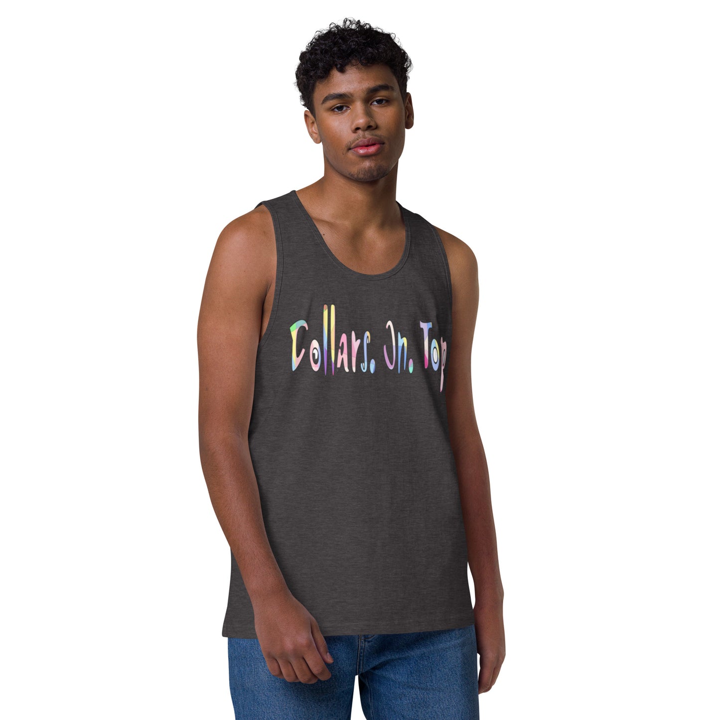 Dollars. On. Top Men’s Premium Tank Top